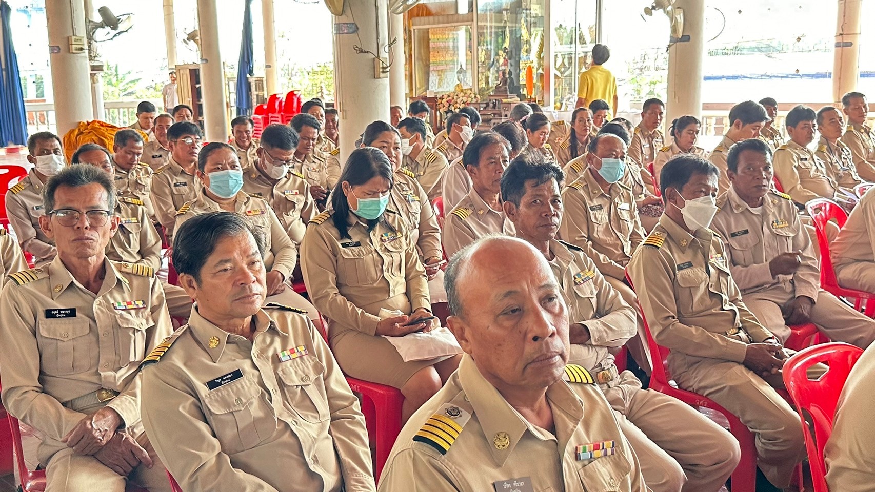 title - ส.ป.ก.สุโขทัย ออกหน่วยบริการเคลื่อนที่ร่วมจัดนิทรรศการและให้บริการประชาชนในพื้นที่อำเภอศรีสำโรง